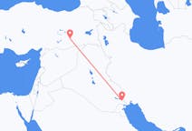 Flyrejser fra Basra, Irak til Diyarbakir, Tyrkiet