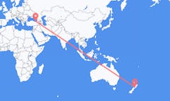 出发地 新西兰帕拉帕拉乌穆目的地 土耳其特拉布宗的航班