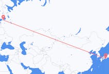 Vols depuis la ville de Shirahama vers la ville de Saint-Pétersbourg