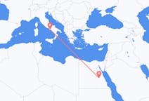 Flyrejser fra Luxor, Egypten til Napoli, Italien