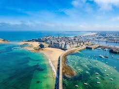 Photo of Aerial view of Saint Malo,France.