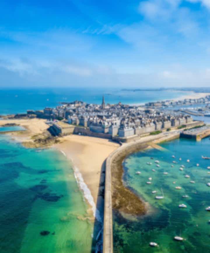Best beach vacations in Saint-Malo, France