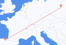 出发地 西班牙出发地 Vitoria目的地 波兰华沙的航班