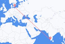 Flights from Kochi, India to Bornholm, Denmark