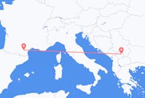 Flyrejser fra Pristina, Kosovo til Carcassonne, Frankrig