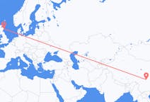 Flyreiser fra Chengdu, Kina til Aberdeen, Skottland