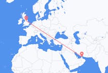 Flights from Ras al-Khaimah, United Arab Emirates to Leeds, the United Kingdom