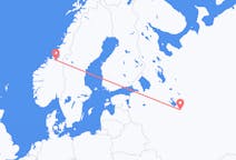 Flights from Yaroslavl, Russia to Trondheim, Norway