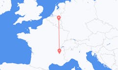 Flights from Grenoble, France to Liège, Belgium