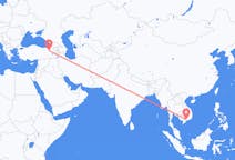 Flyg från Ho Chi Minh-staden, Vietnam till Erzurum, Turkiet