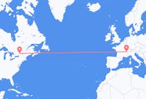 Flyrejser fra Ottawa, Canada til Genève, Schweiz