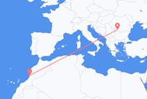 Flights from Agadir, Morocco to Craiova, Romania