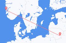 Flyrejser fra Stord til Vilnius
