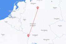 Flyreiser fra Strasbourg, Frankrike til Hannover, Tyskland
