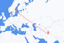 Flyg från Amritsar, Indien till Stockholm, Sverige