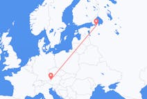 Flyreiser fra St. Petersburg, Russland til Salzburg, Østerrike
