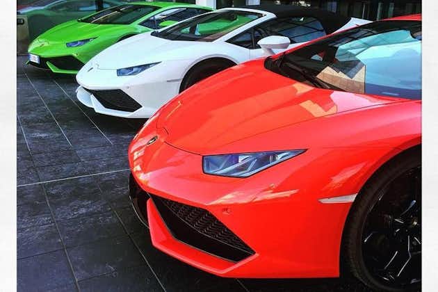 Antagonist Motors: Lamborghini, Ferrari, PaganiFactory, Mittagessen, Privattransport