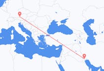 Flights from Basra to Salzburg