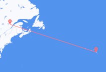 Flyrejser fra Saguenay, Canada til Ponta Delgada, Portugal