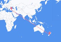 Flyg från Christchurch, Nya Zeeland till Konya, Turkiet