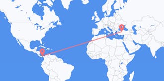 Flights from Panama to Turkey