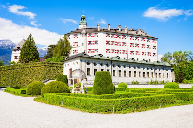 Photo of Ambras Castle or Schloss Ambras Innsbruck is a castle and palace located in Innsbruck.