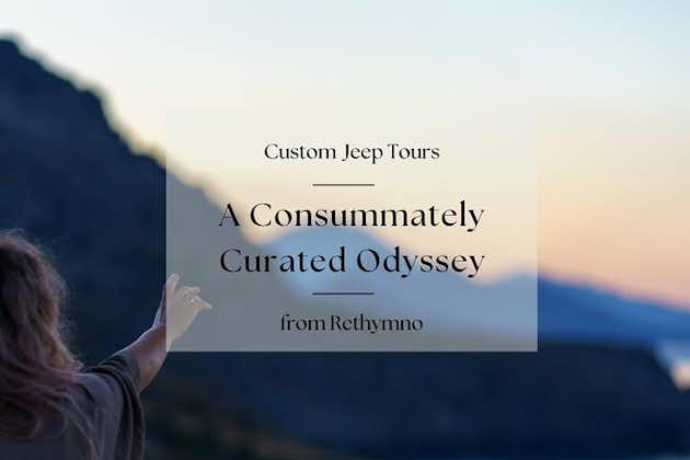 Custom Jeep Tours A Consummately Curated Odyssey from Rethymno
