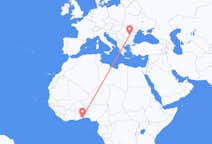 Flyreiser fra Lomé, Togo til București, Romania