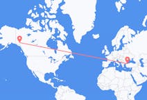 Flights from Whitehorse, Canada to Istanbul, Turkey