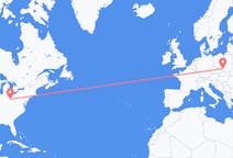 Flyreiser fra Columbus, USA til Katowice, Polen