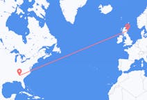 Vluchten van Atlanta, Verenigde Staten naar Aberdeen, Schotland