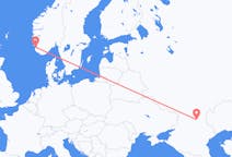 Vols depuis la ville de Volgograd vers la ville de Stavanger