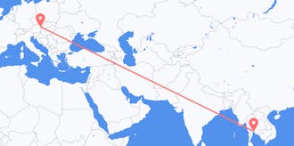 Flyreiser fra Thailand til Østerrike