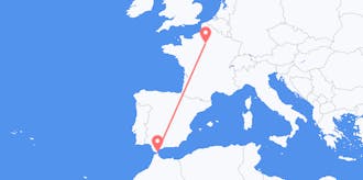 Flyg från Gibraltar till Frankrike
