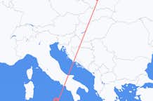 Flights from Palermo to Krakow