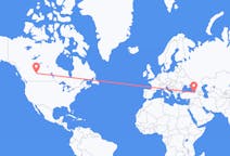 Flights from Edmonton to Trabzon