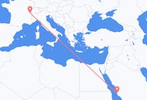 Flights from Jeddah to Geneva