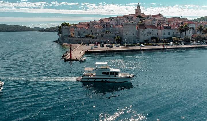 Hvar Island Private Yacht Excursion from Korcula