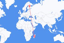 Flights from Tôlanaro, Madagascar to Joensuu, Finland