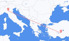 Flyg från Parma till Konya