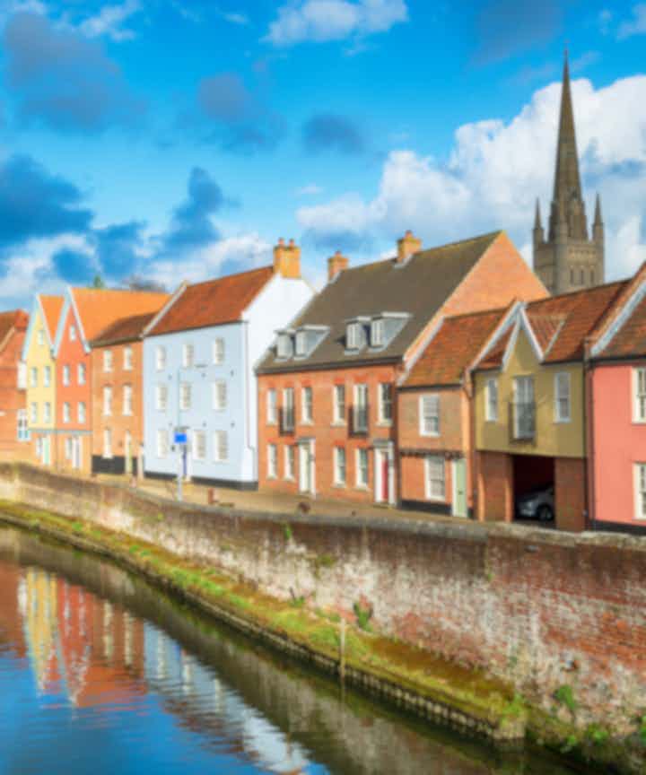 Flights from Bordeaux, France to Norwich, the United Kingdom