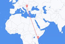 Flyrejser fra Mombasa til Beograd