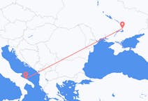 Fly fra Zaporizhia til Bari