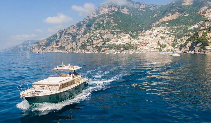 Private boat tour along the Amalfi Coast or Capri
