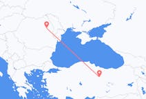Flyreiser fra Sivas, Tyrkia til Bacău, Romania