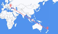 出发地 新西兰旺加雷目的地 罗马尼亚Bacau的航班