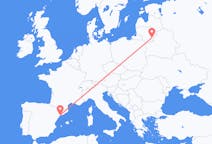 Flights from Vilnius to Reus