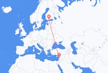 Flyrejser fra Beirut, Lebanon til Helsinki, Finland