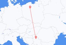 波兰出发地 比得哥什飞往波兰目的地 贝尔格莱德的航班