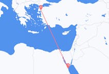 Vluchten van Hurghada naar Edremit
